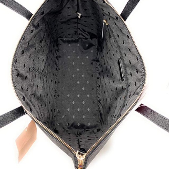 ♠️ Kate Spade NY Joeley Large Tote Black Glitter - Picture 4 of 7